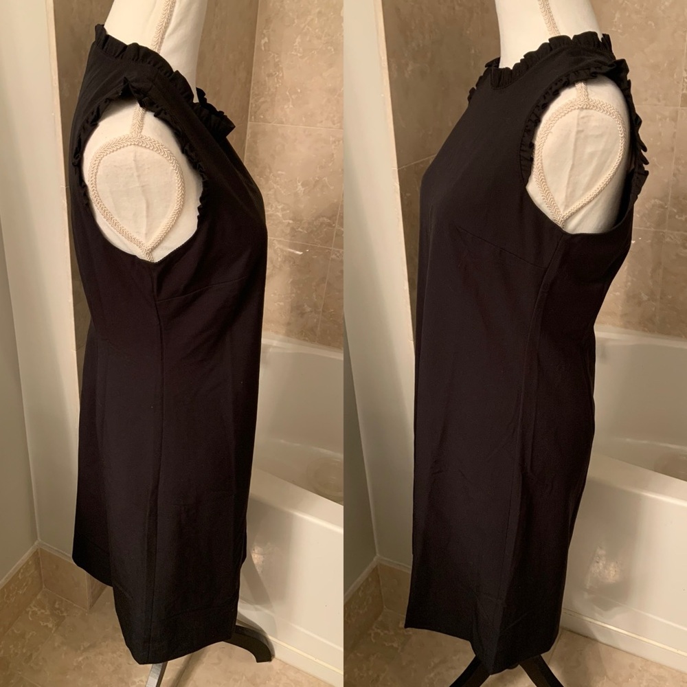 J.Crew Ruffle Neck Suiting Dress - Picture 4 of 6